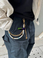 Louis Vuitton Pearl & Chain Bag Charm