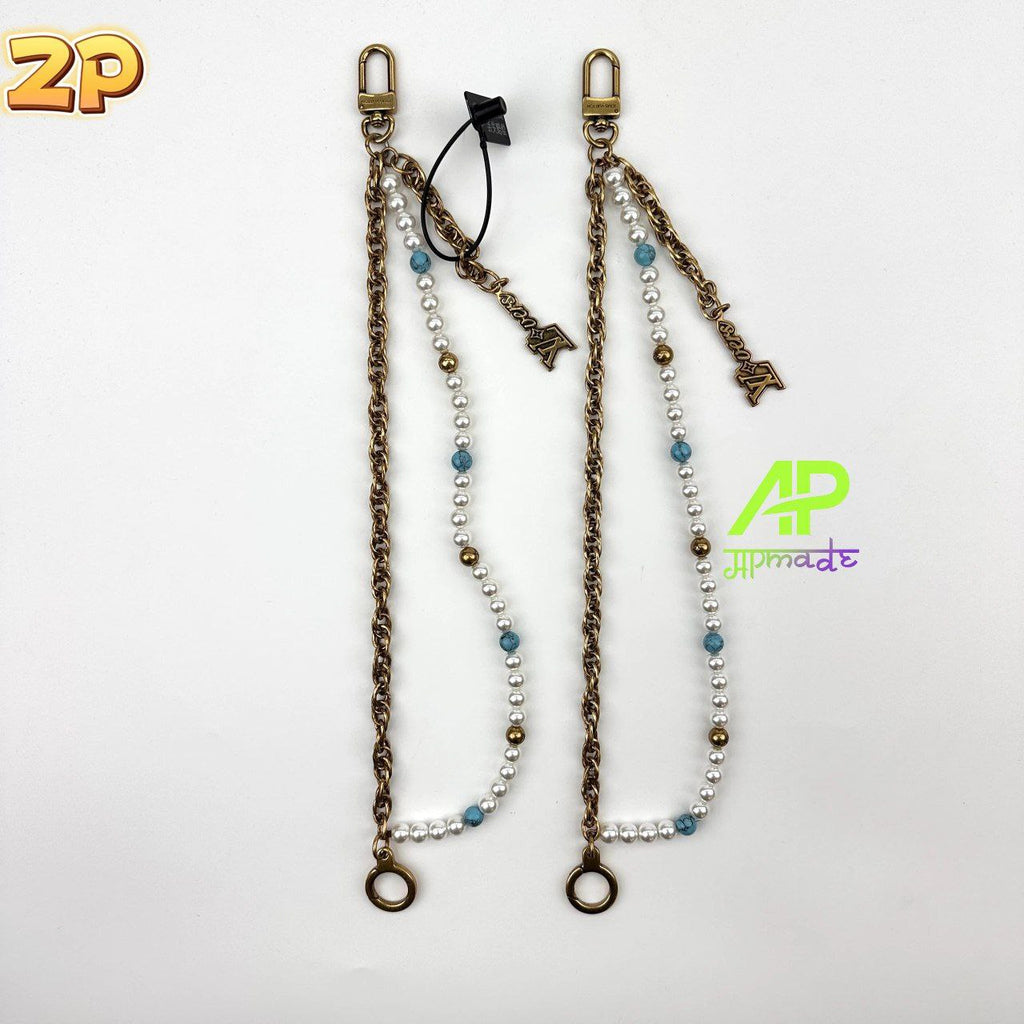 Louis Vuitton Pearl & Chain Bag Charm