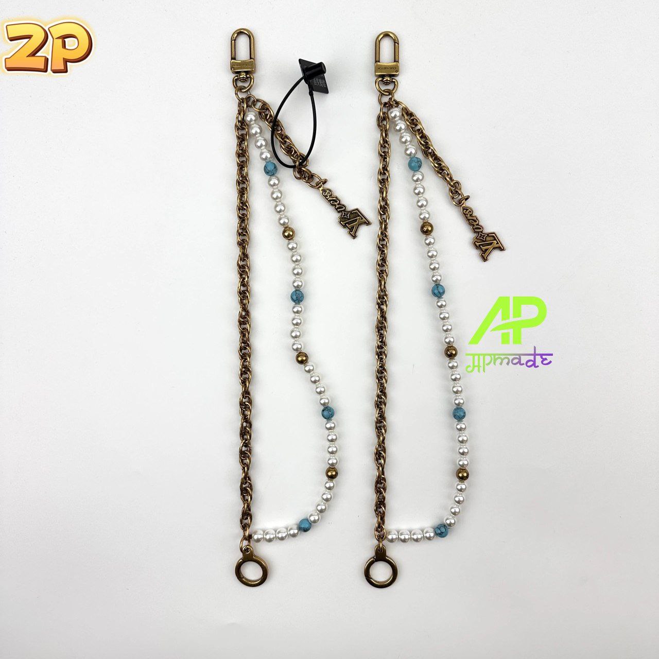 Louis Vuitton Pearl & Chain Bag Charm