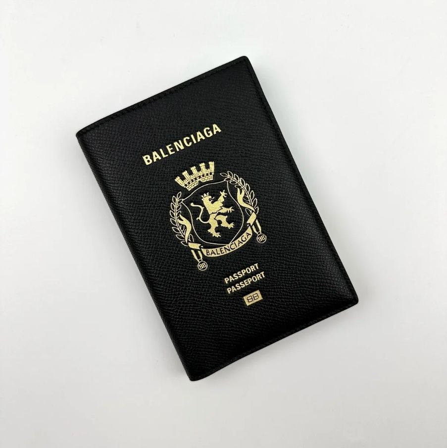 Balenciaga Passport Holder Wallet