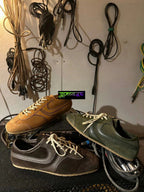 Dries Van Noten Panelled Suede Sneakers