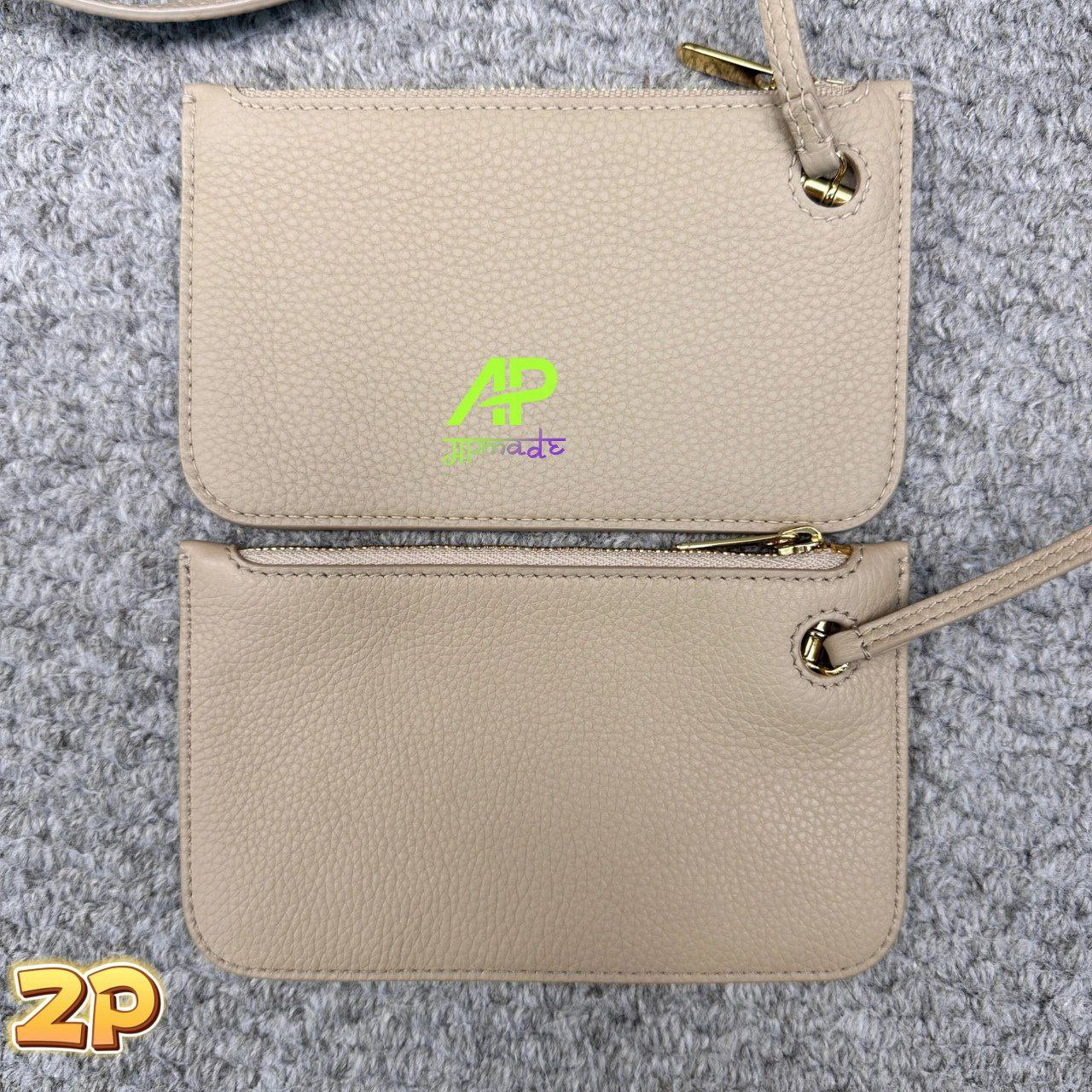 Loro Piana Extra Drawstring Leather Backpack