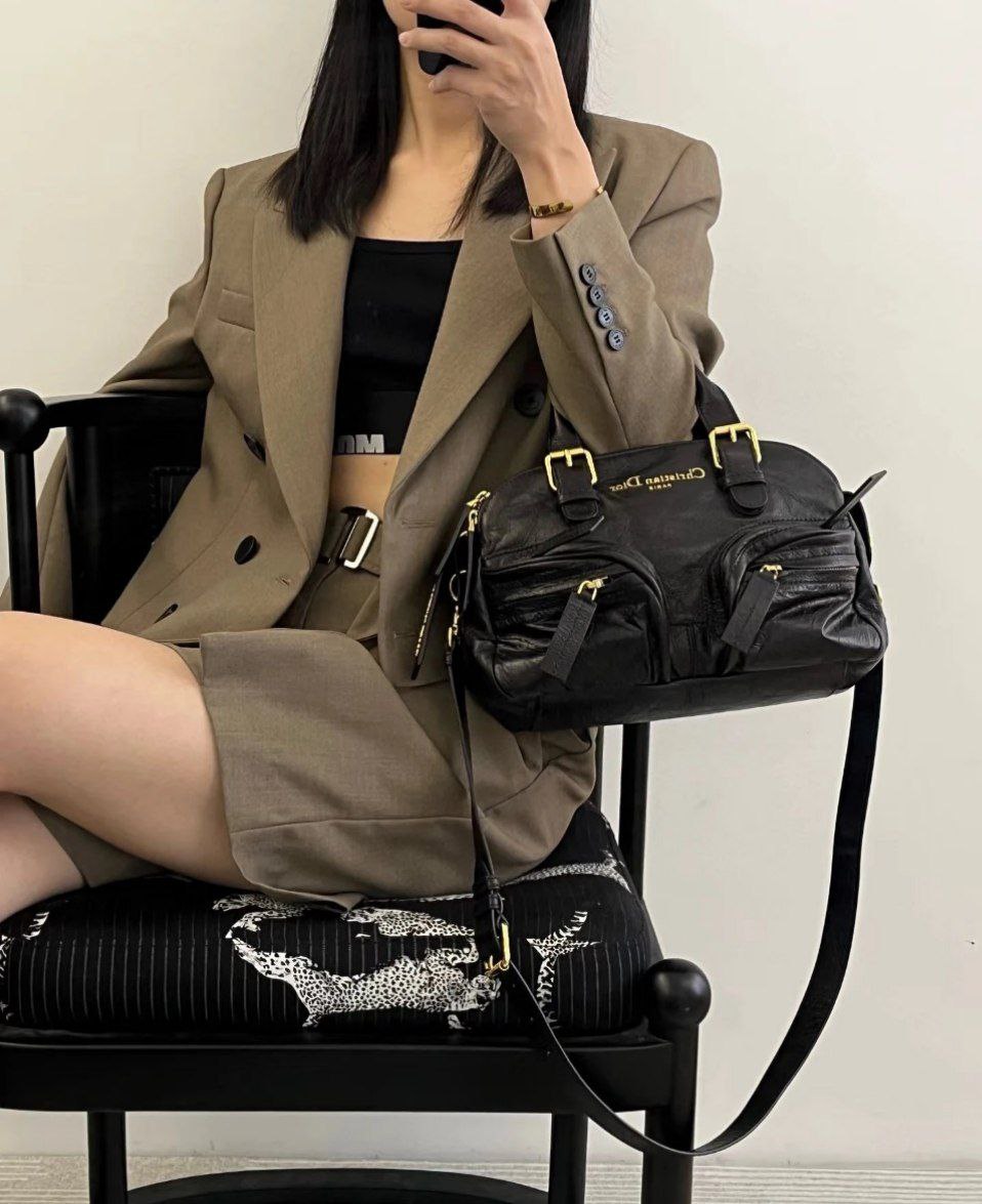 Christian Dior Small Grand Tour Bowling Bag