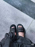 Miu Miu Raffia Slides