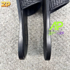 Miu Miu Raffia Slides