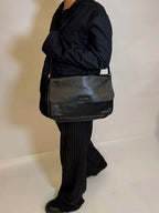 Balenciaga Grungy Leather Shoulder Bag