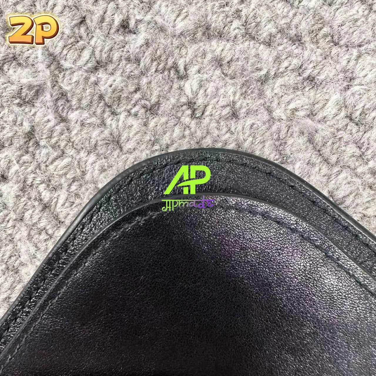 Balenciaga Grungy Leather Shoulder Bag