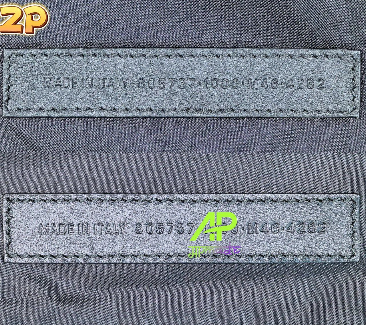 Balenciaga Grungy Leather Shoulder Bag