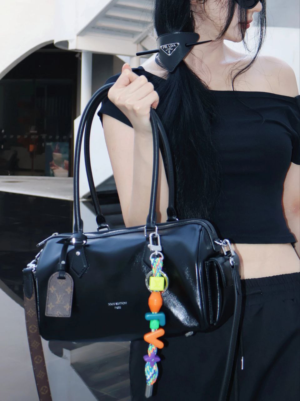 Louis Vuitton Speedy Cargo Vibe Handbag