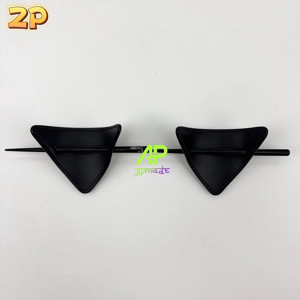 Prada Leather Hair Clip