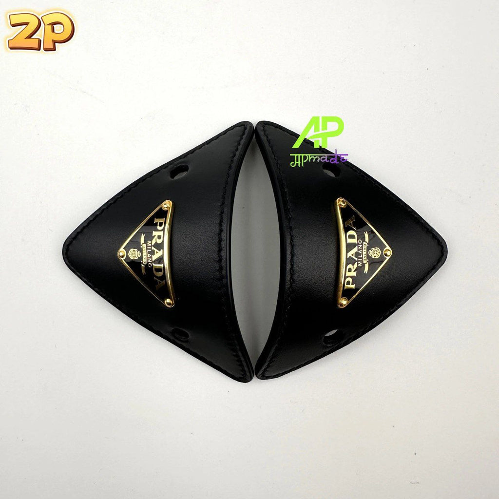 Prada Leather Hair Clip