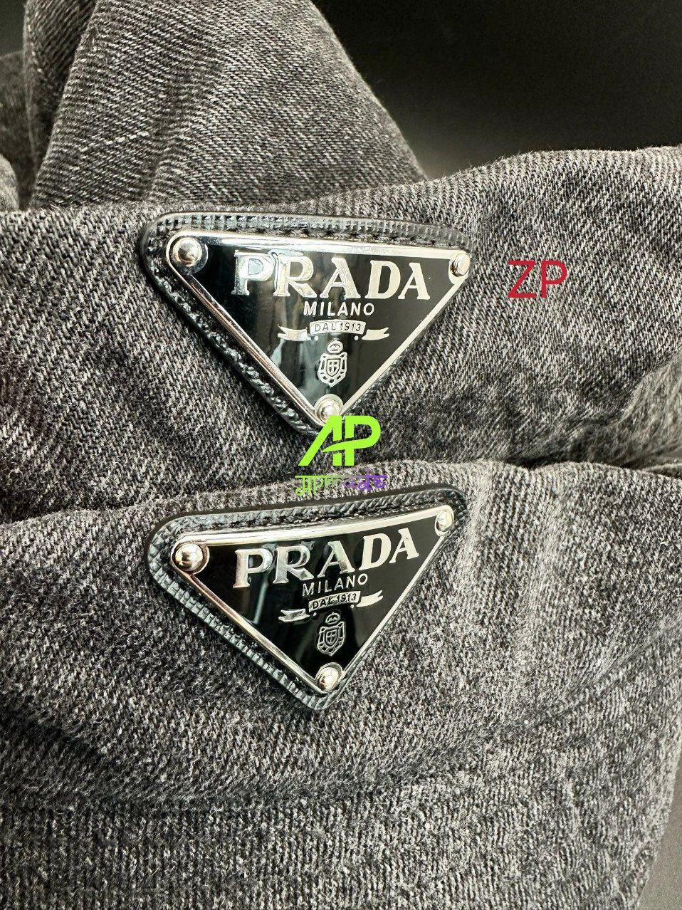 Prada Denim Washed Bucket Hat