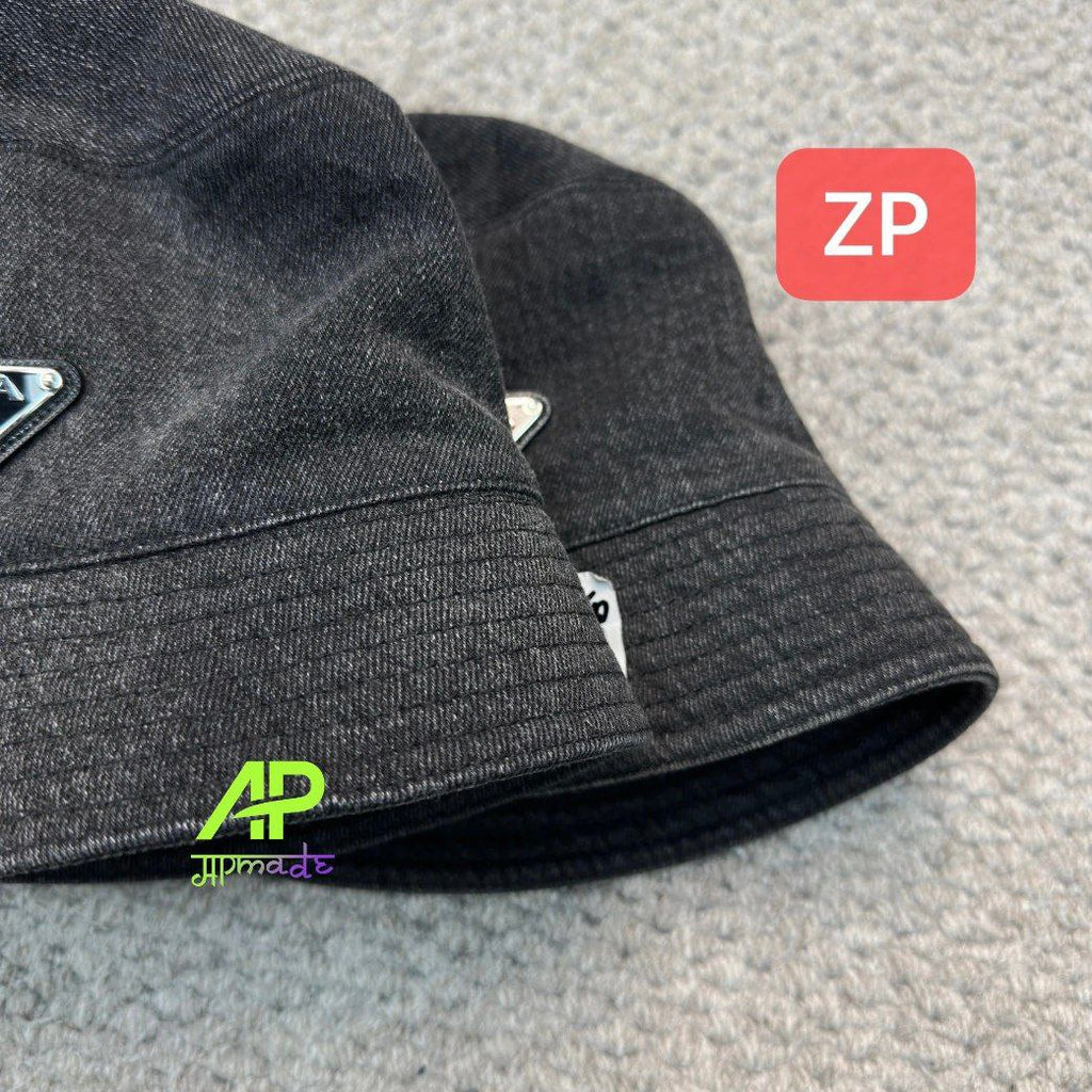 Prada Denim Washed Bucket Hat