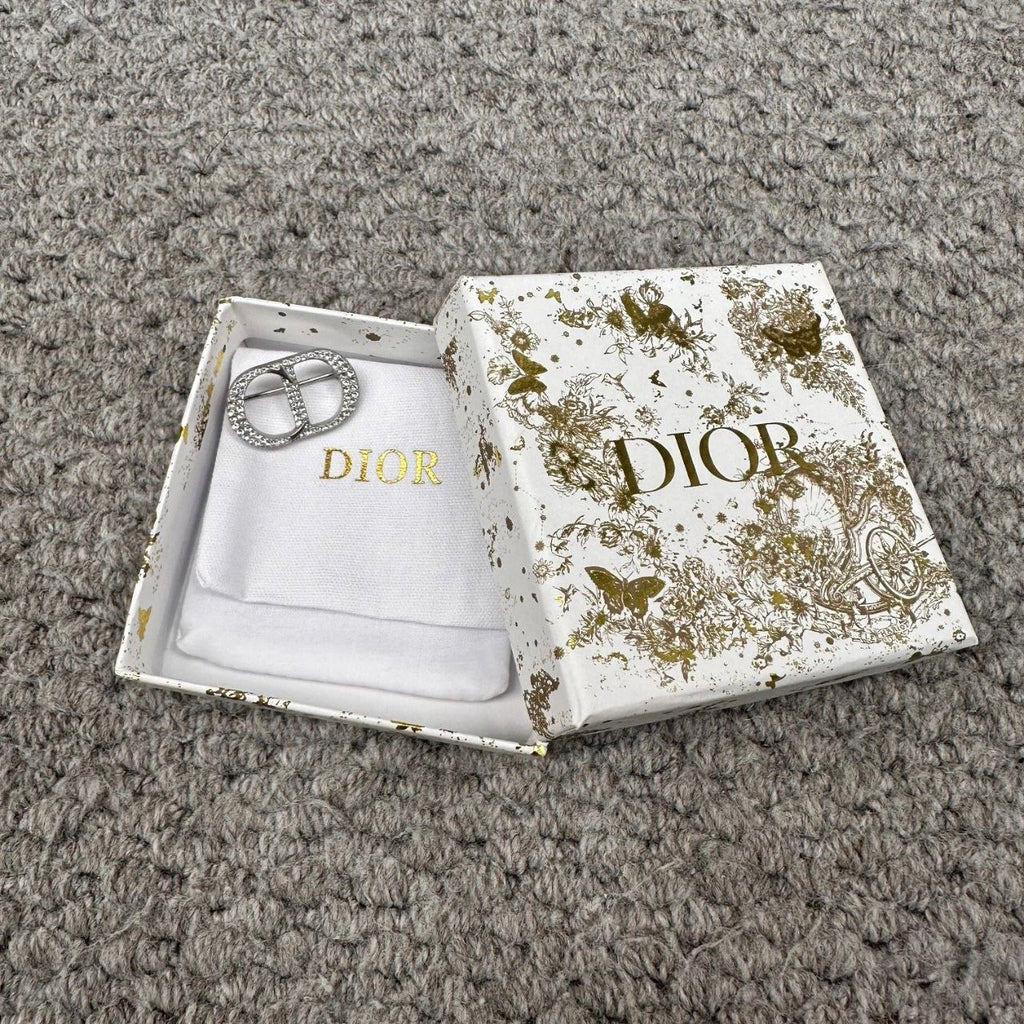 Christian Dior Silver Icon Brooch