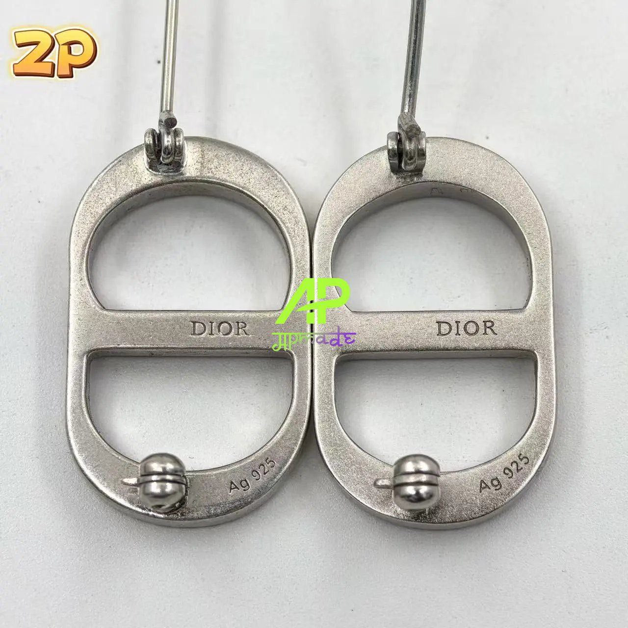 Christian Dior Silver Icon Brooch