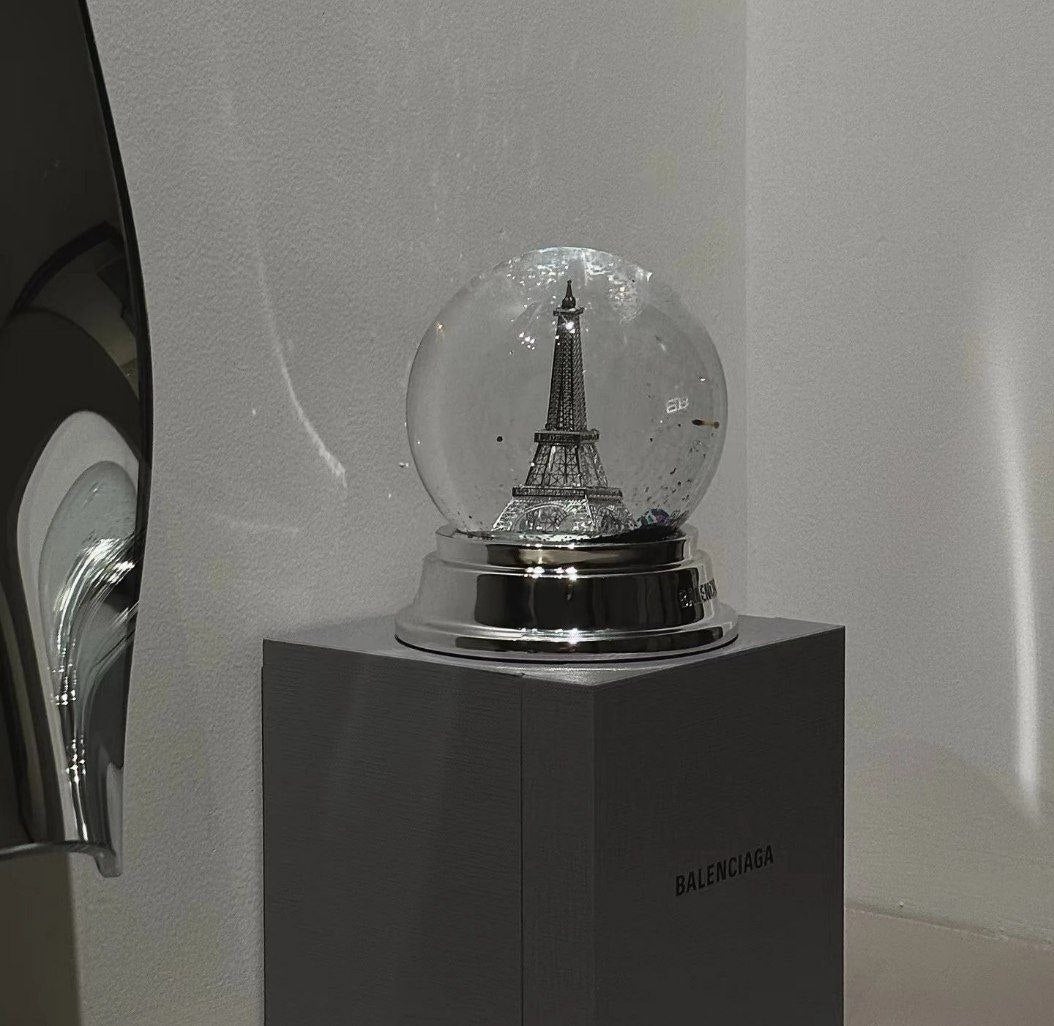 Balenciaga Eiffel Tower Snowglobe