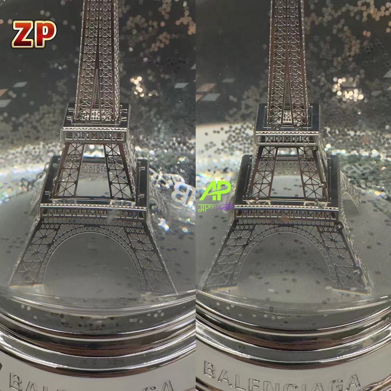 Balenciaga Eiffel Tower Snowglobe
