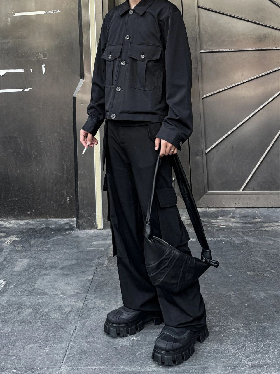 Lemaire Croissant Shoulder Bag (Large)