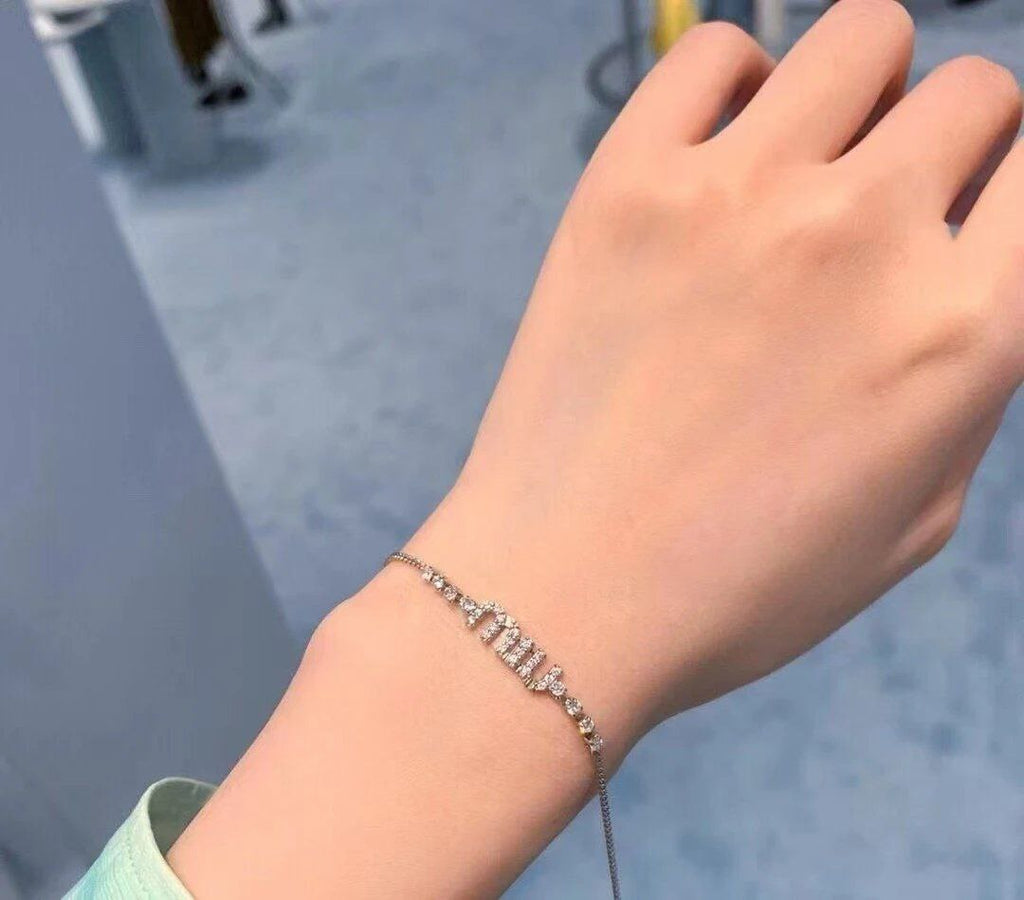 Miu Miu Crystal Bracelet / Necklace