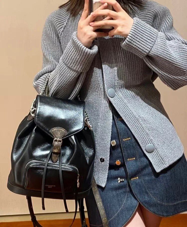 Louis Vuitton Montsouris Vibe MM Backpack