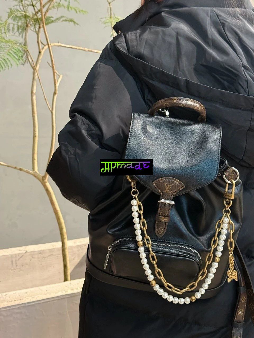 Louis Vuitton Montsouris Vibe MM Backpack