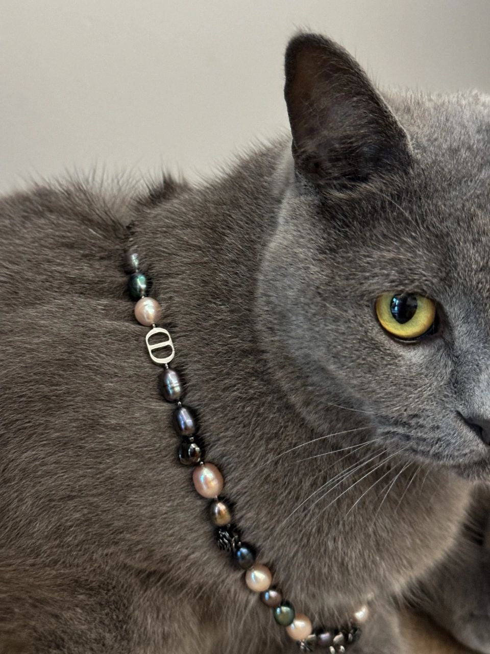 Christian Dior Tahitian Pearl Necklace / Bracelet