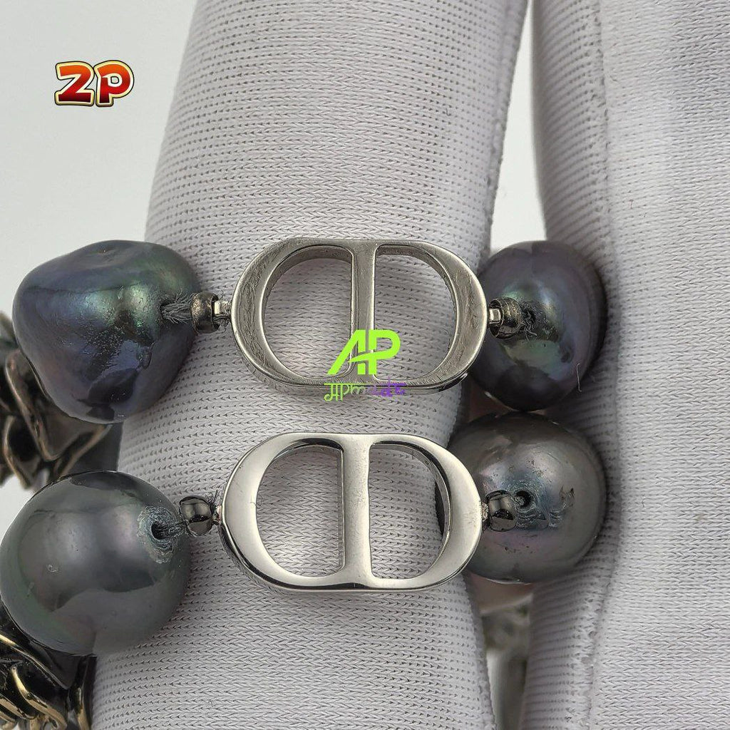 Christian Dior Tahitian Pearl Necklace / Bracelet