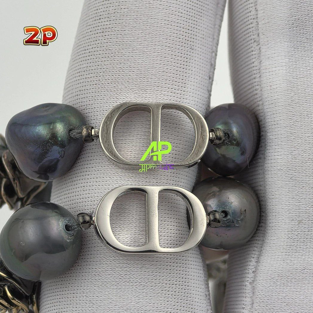 Christian Dior Tahitian Pearl Necklace / Bracelet