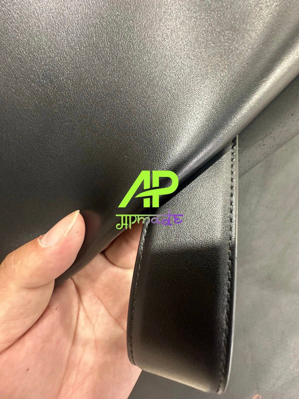 Balenciaga BB Hourglass Leather Belt