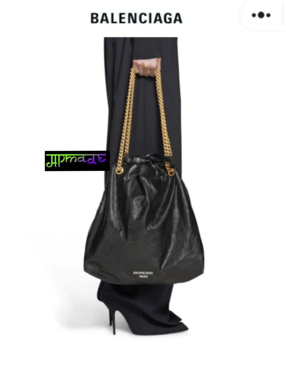 Balenciaga CRUSH Tote Bag (Medium)