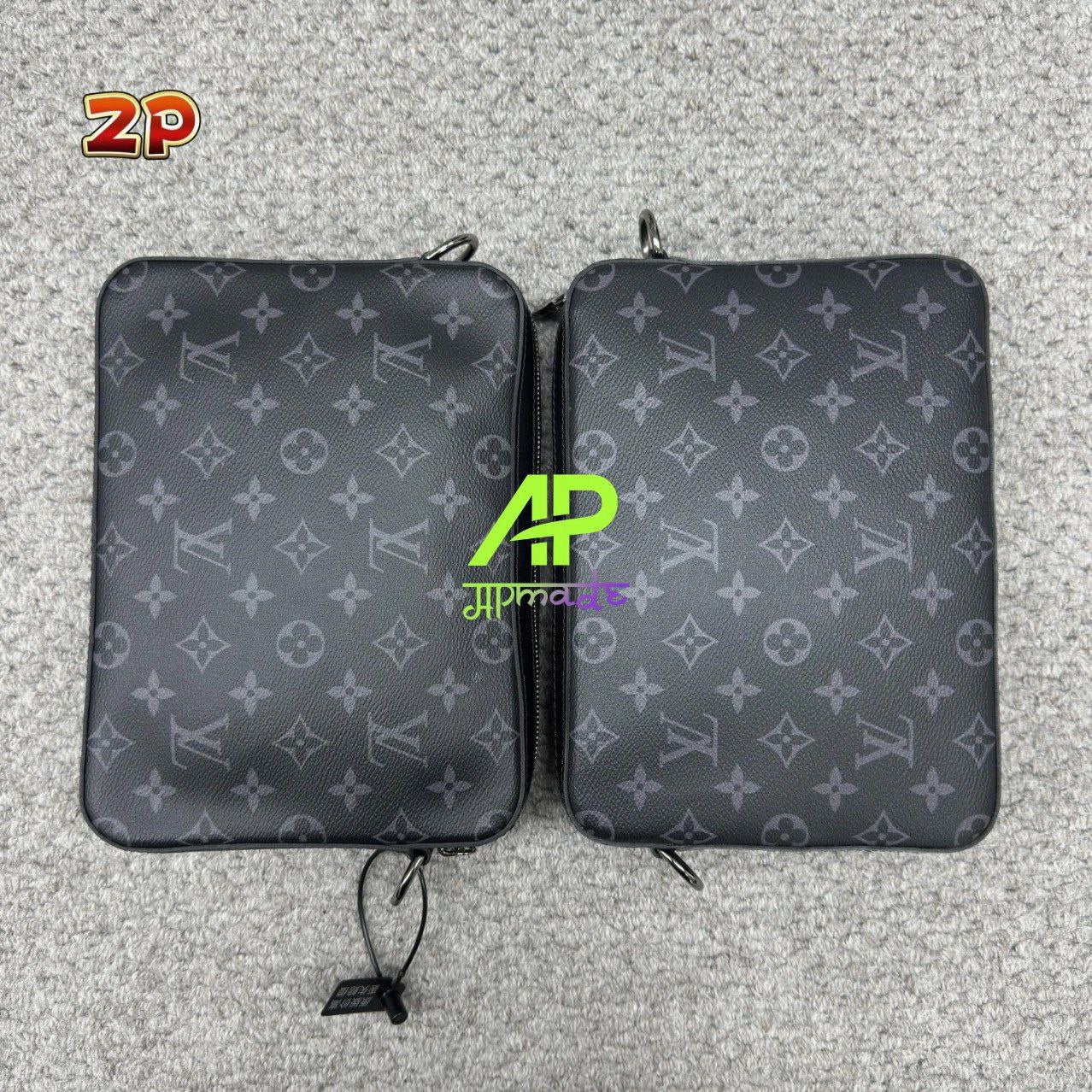Louis Vuitton Eclipse Trio Messenger Crossbody Bag