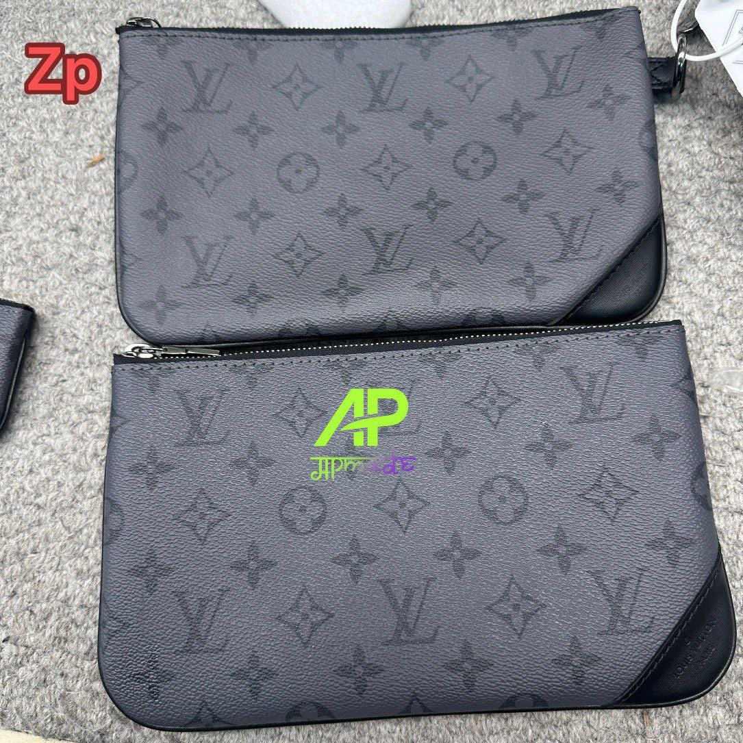 Louis Vuitton Eclipse Trio Messenger Crossbody Bag