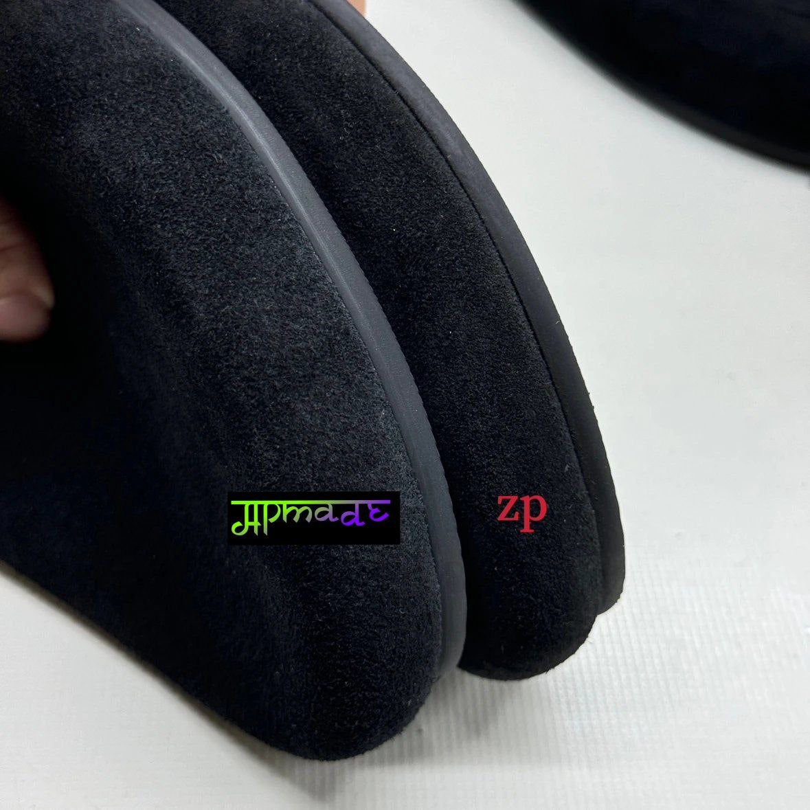 The Row Hugo Suede Mules