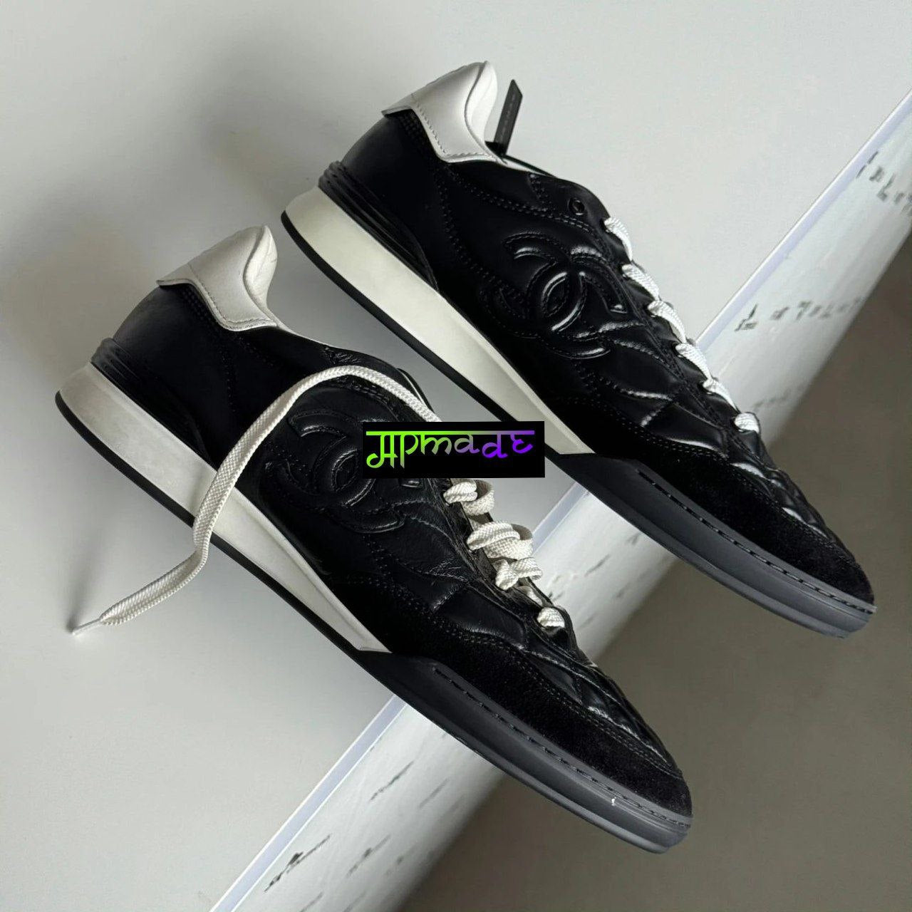 Chanel Spring–Summer 2025 Trainer Sneakers (Shiny Calfskin)