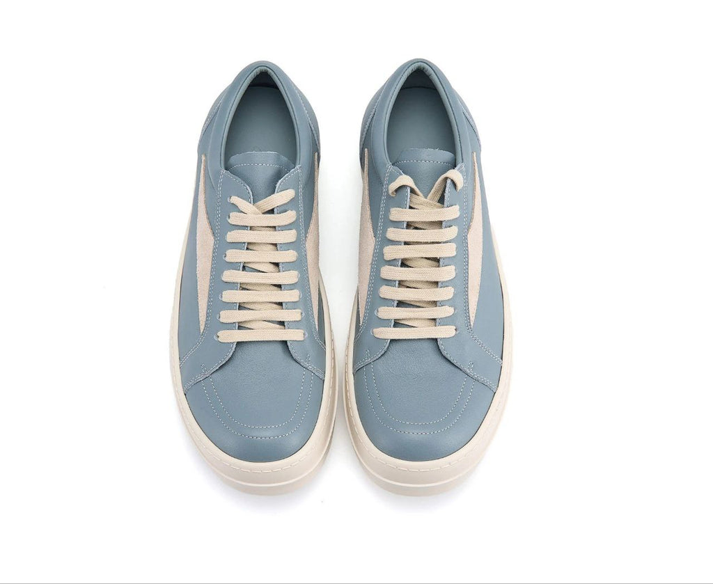 Rick Owens Porterville Vintage Leather Suede Sneakers