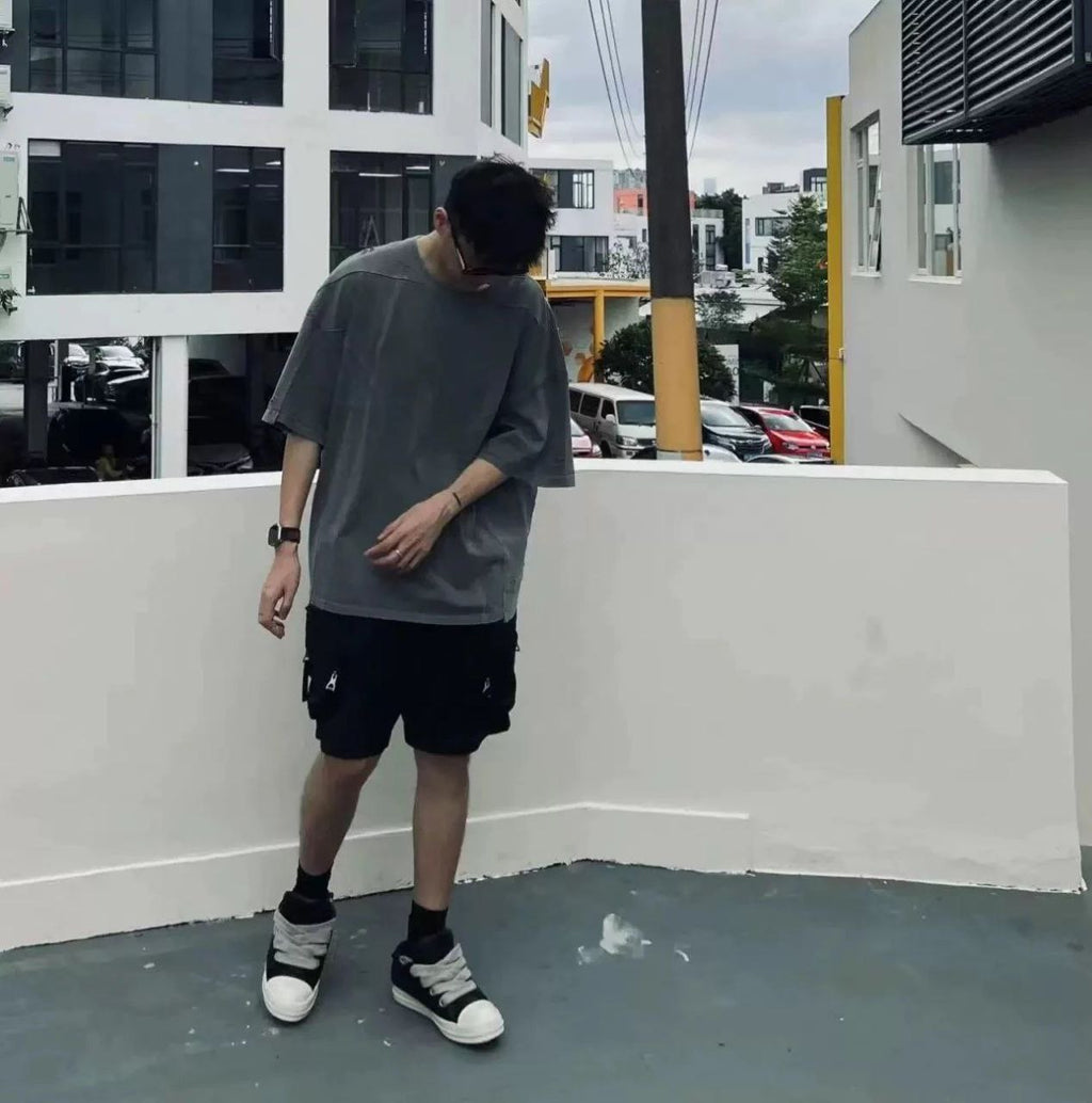 Rick Owens Luxor Jumbo Padded Low Top Sneakers