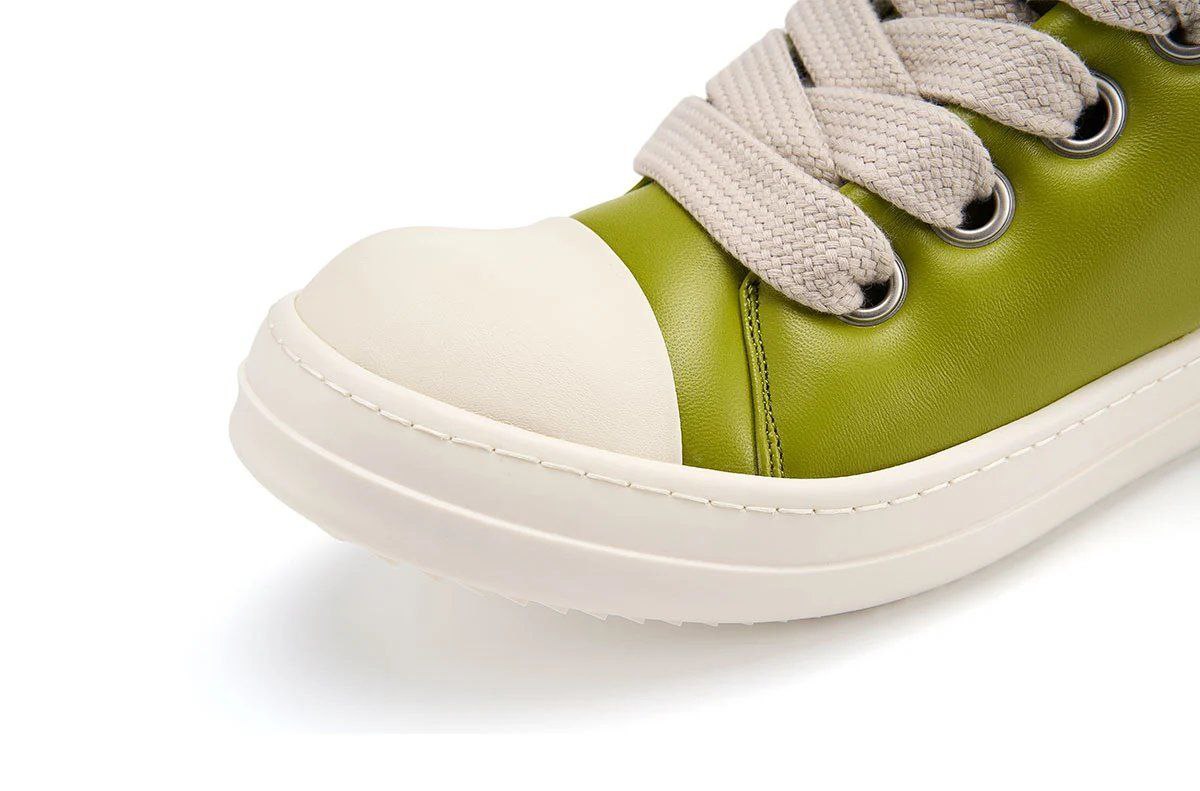 Rick Owens Luxor Jumbo Padded Low Top Sneakers