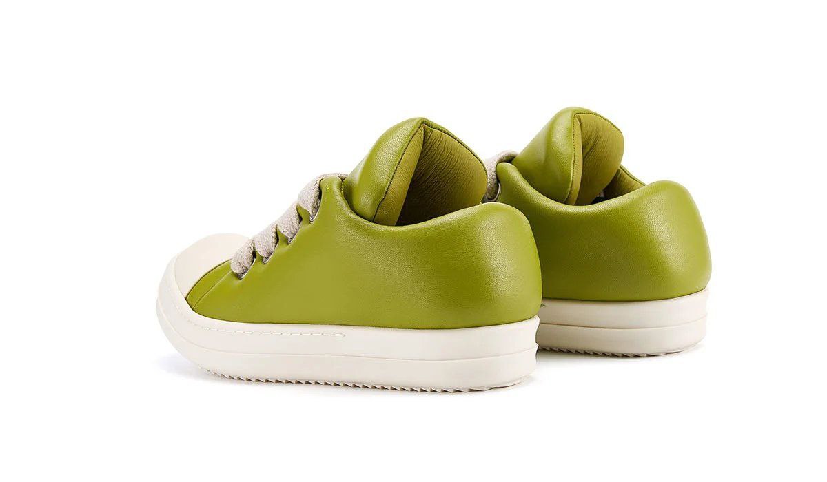 Rick Owens Luxor Jumbo Padded Low Top Sneakers