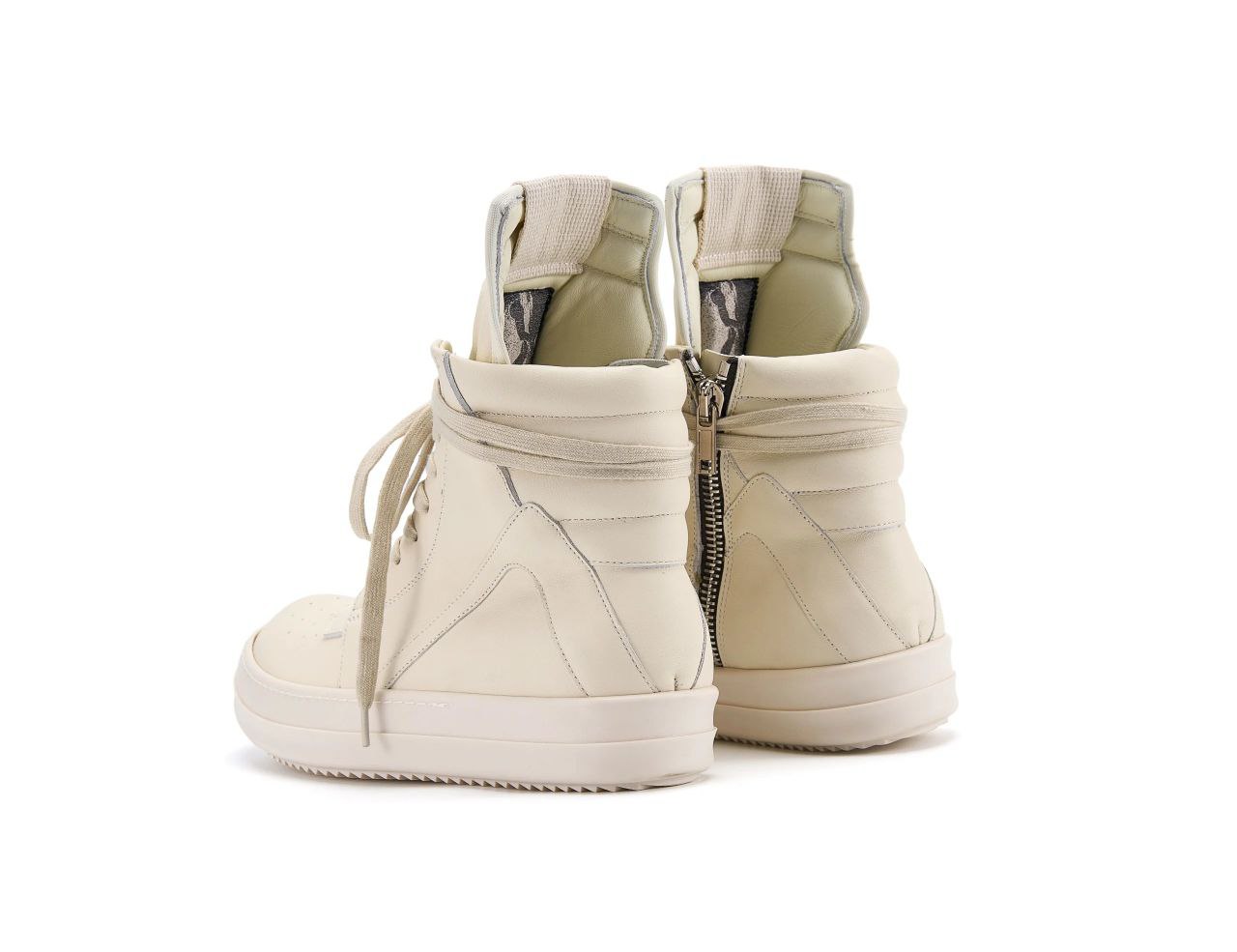 Rick Owens Zip Geobasket Sneakers
