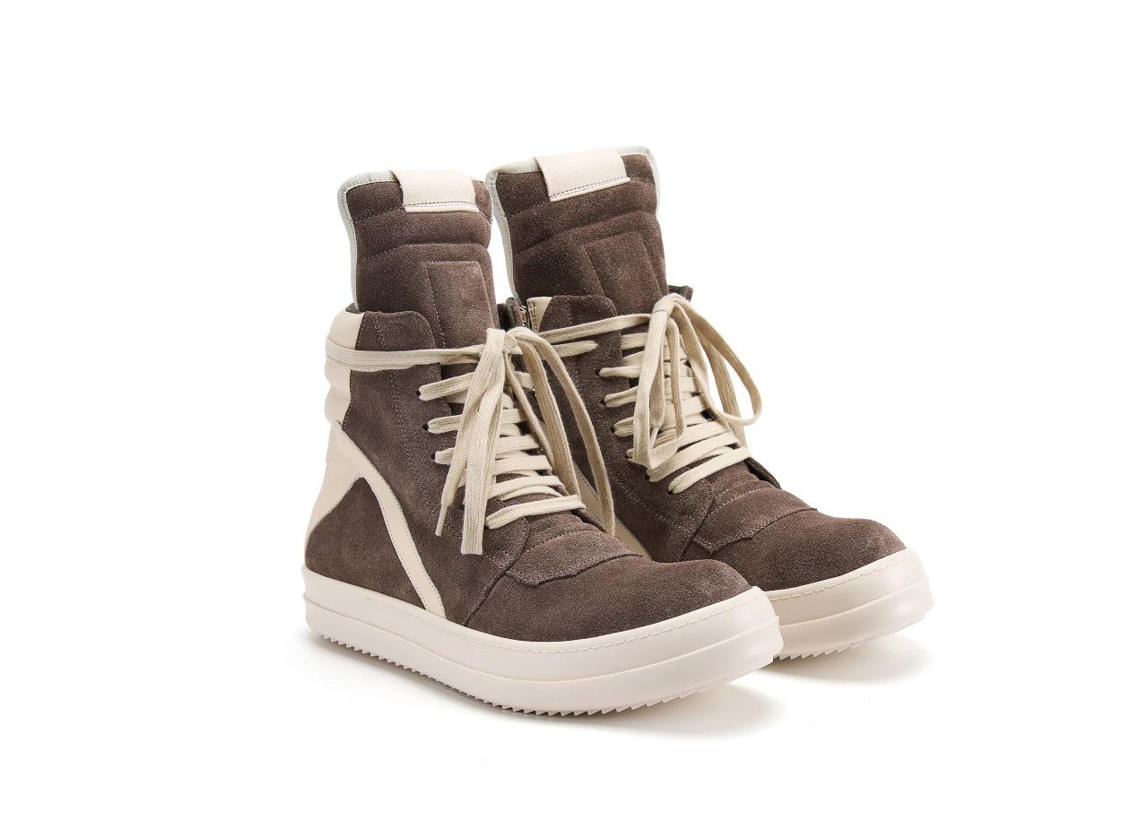Rick Owens Zip Geobasket Sneakers