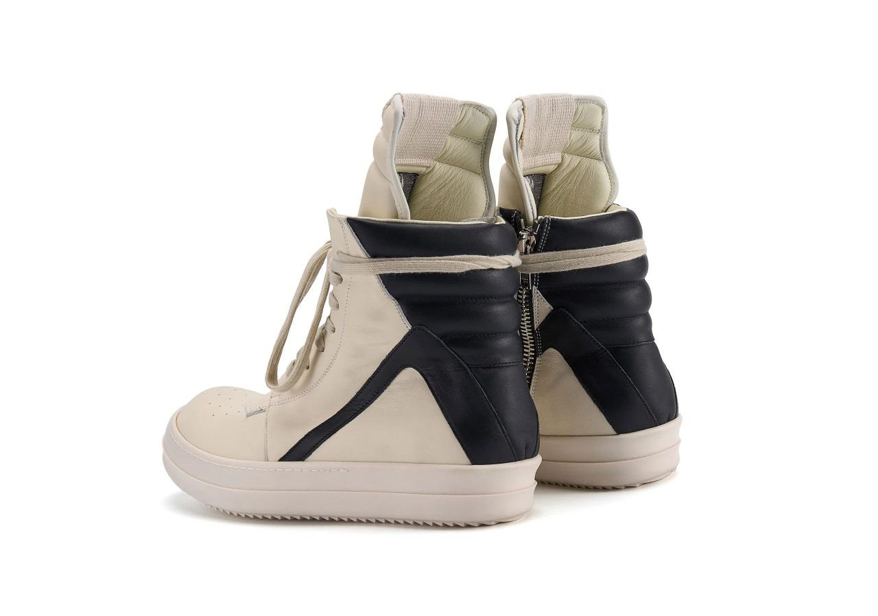 Rick Owens Zip Geobasket Sneakers