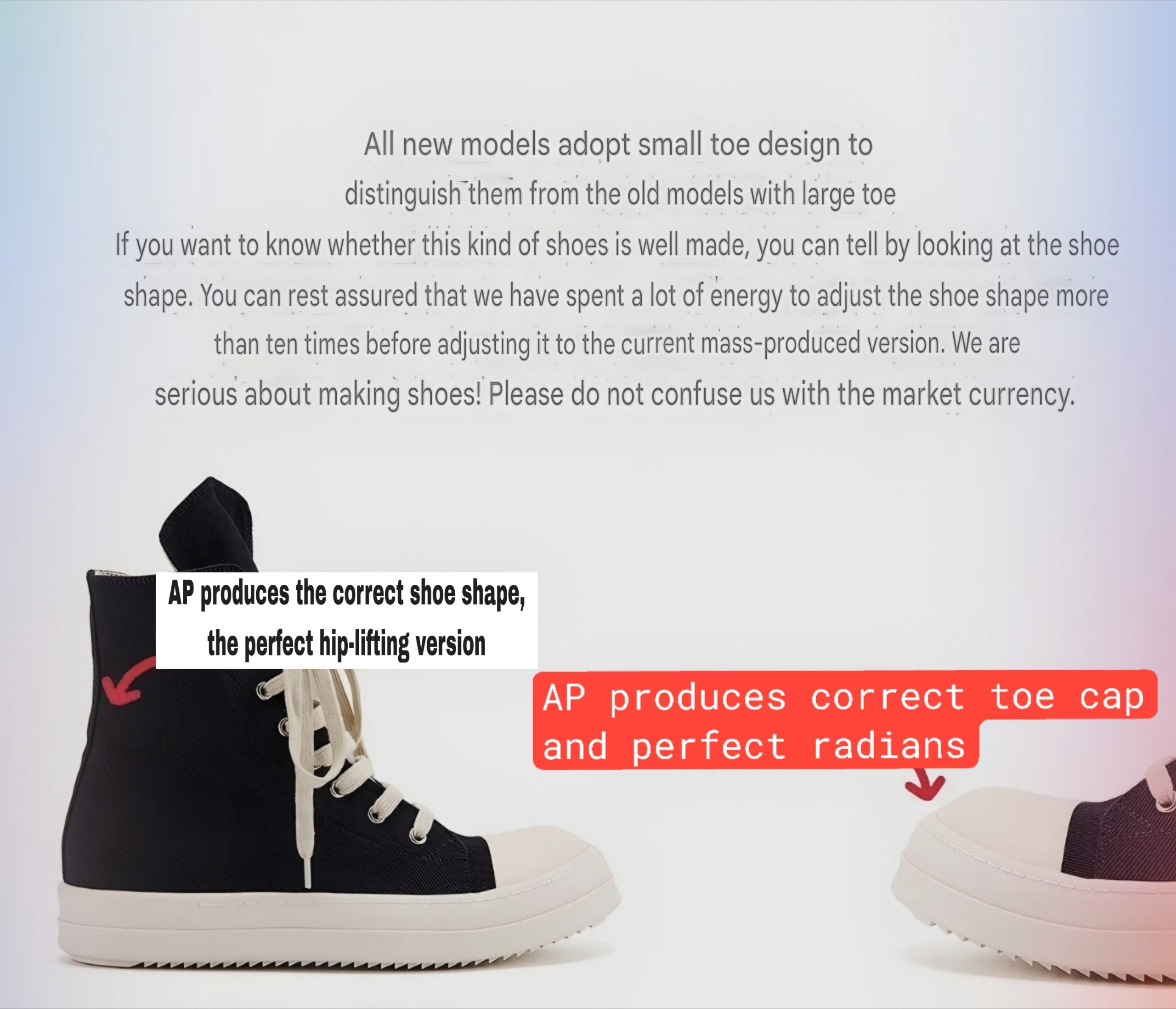 Rick Owens DRKSHDW Cargo Sneakers