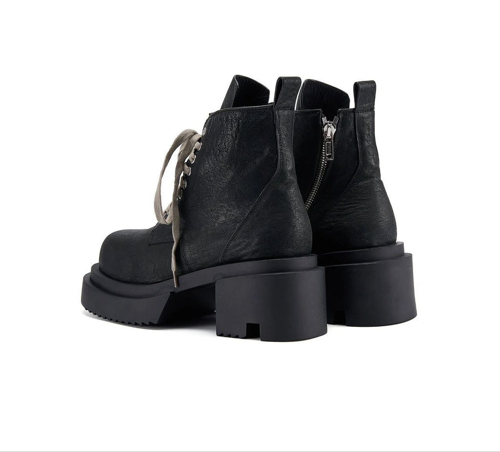 Rick Owens Black Low Army Bogun Boots