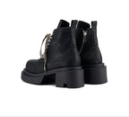 Rick Owens Black Low Army Bogun Boots