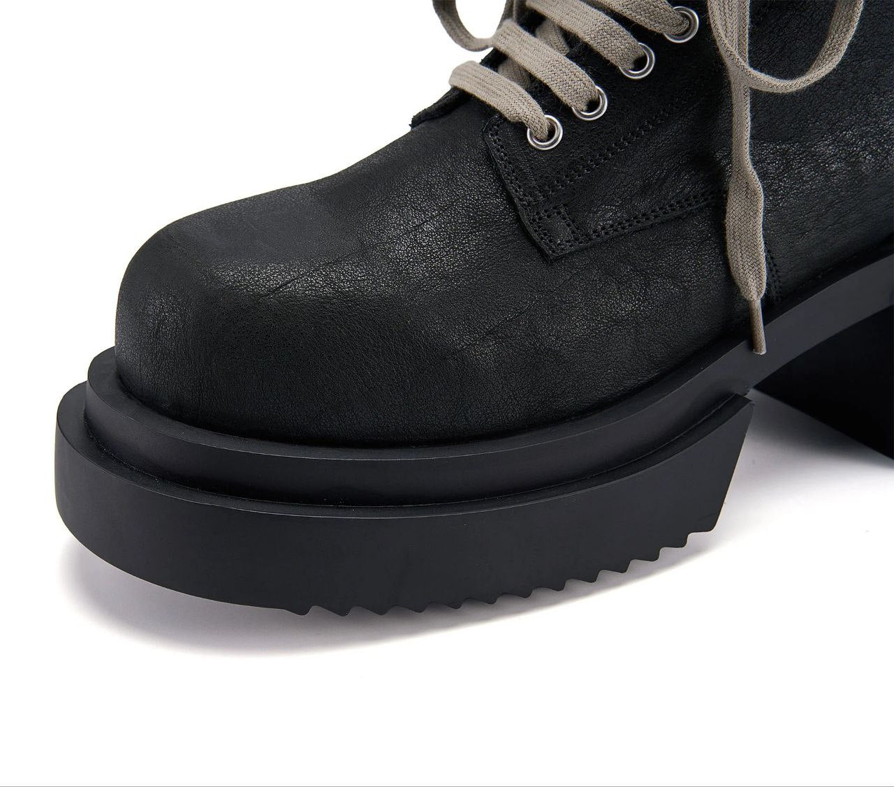 Rick Owens Black Low Army Bogun Boots