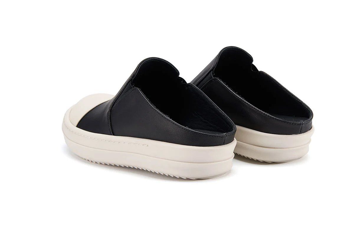 Rick Owens 24SS Leather Slip-On Shoes