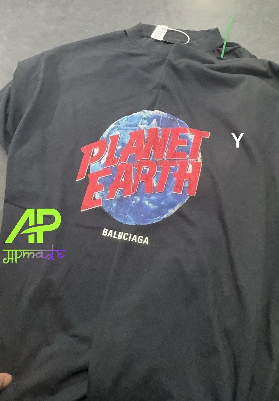 Balenciaga FW24 Planet Earth T-Shirt
