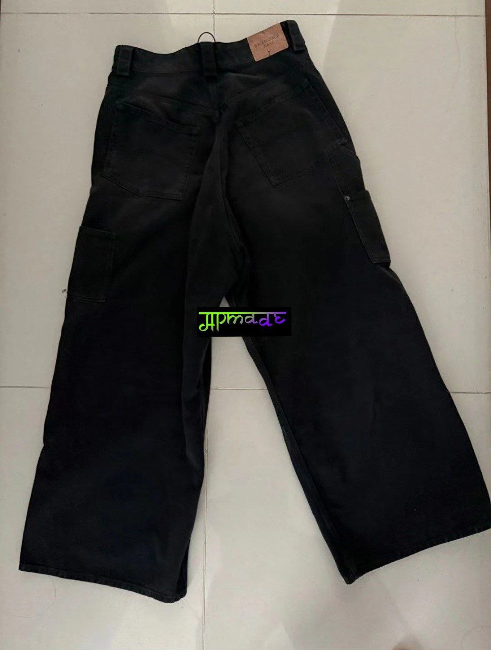 Balenciaga Panelled Cotton Trousers