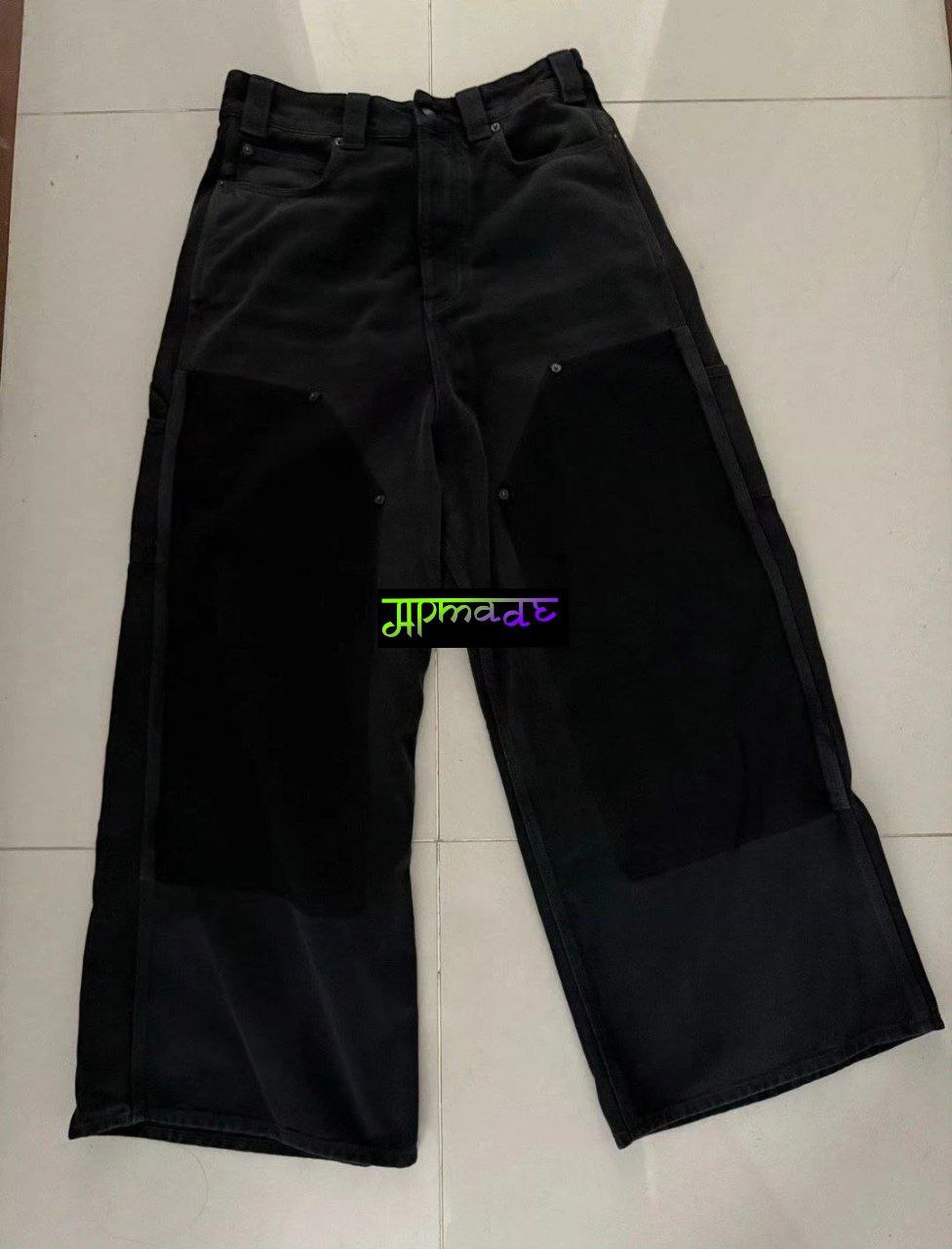 Balenciaga Panelled Cotton Trousers