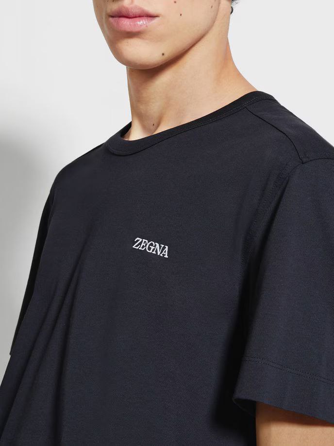 Zegna Navy T-Shirt